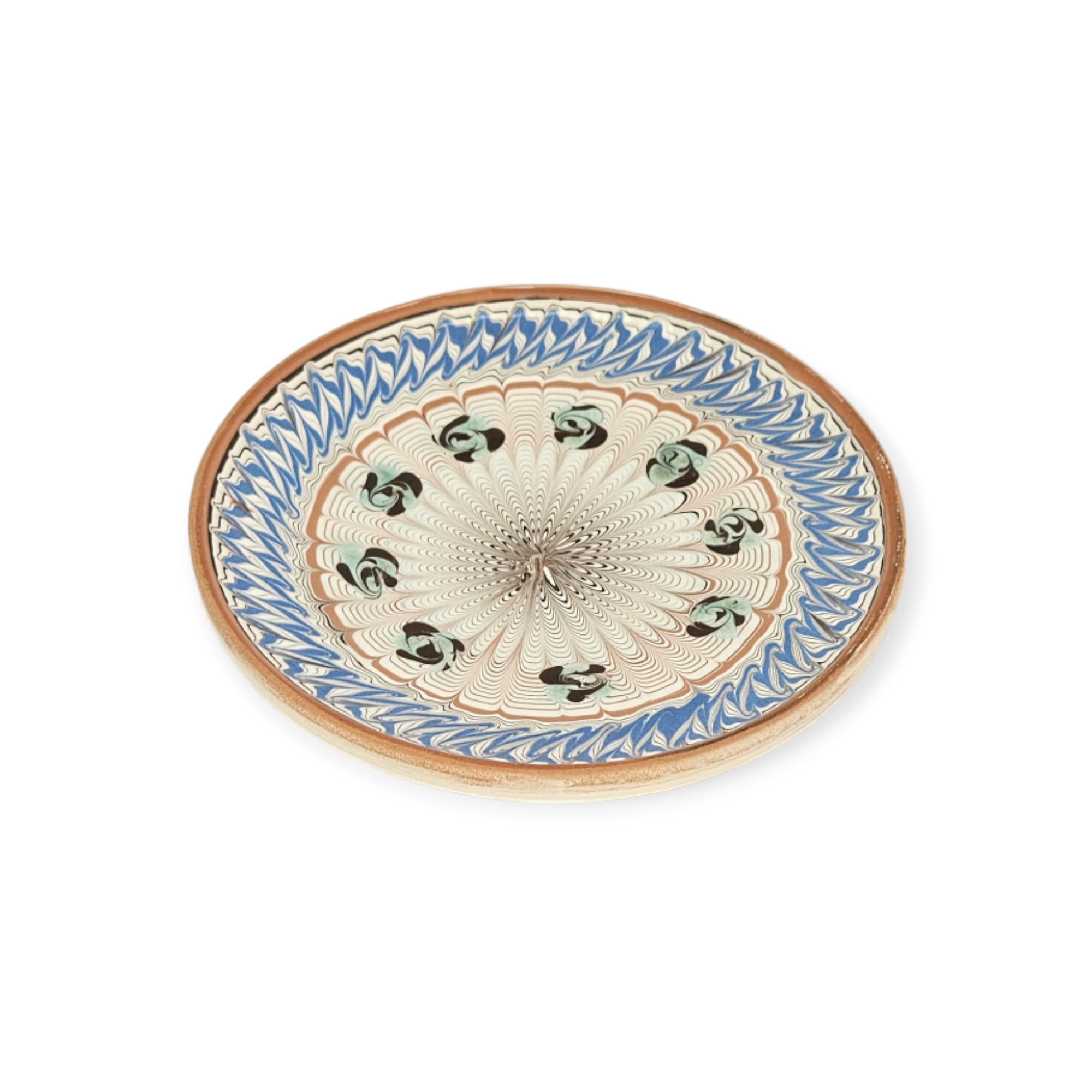 Farfurie Traditionala Model 13-15 cm D1C3 Multicolora M4