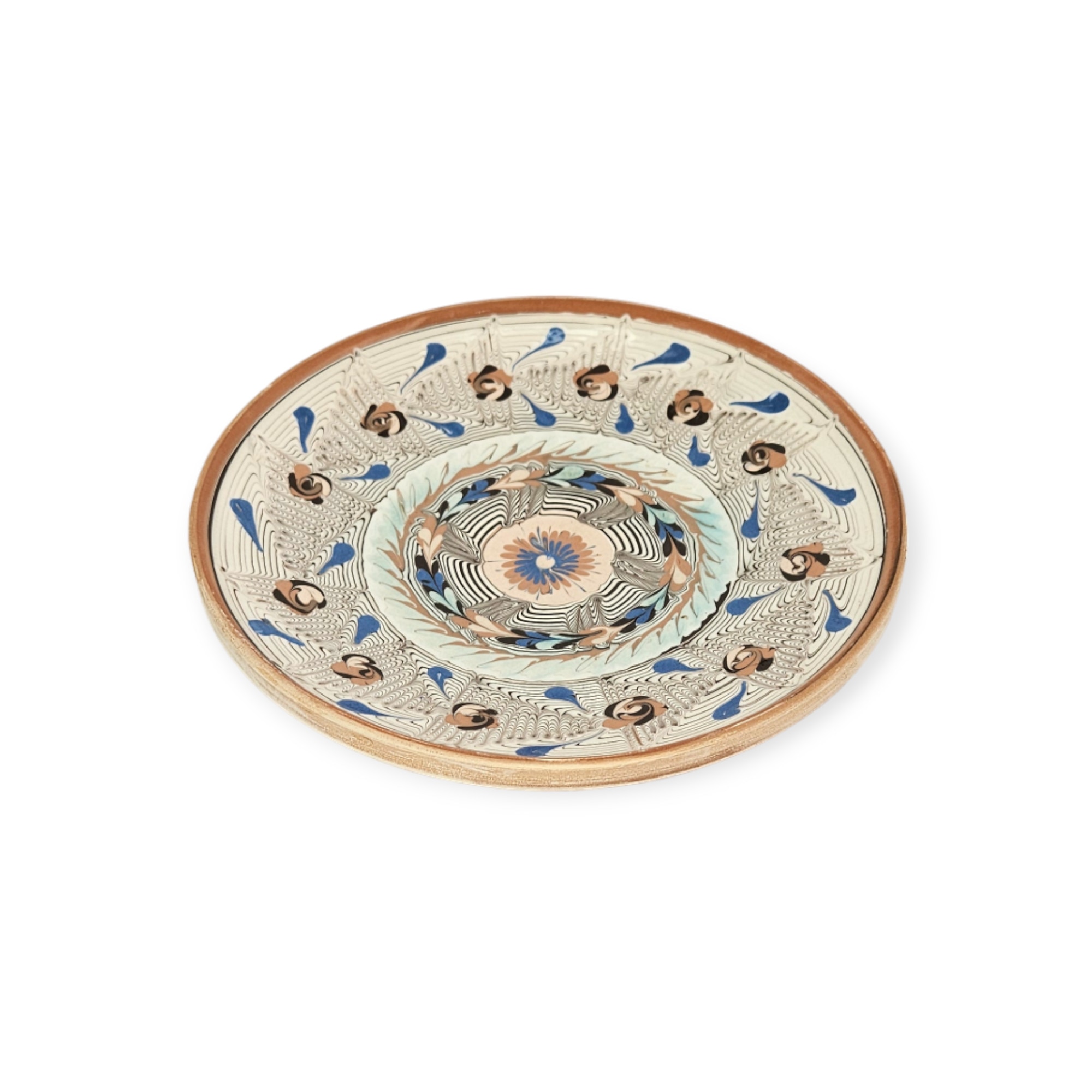 Farfurie Traditionala Model 16-19 cm D1C3 Multicolora M3